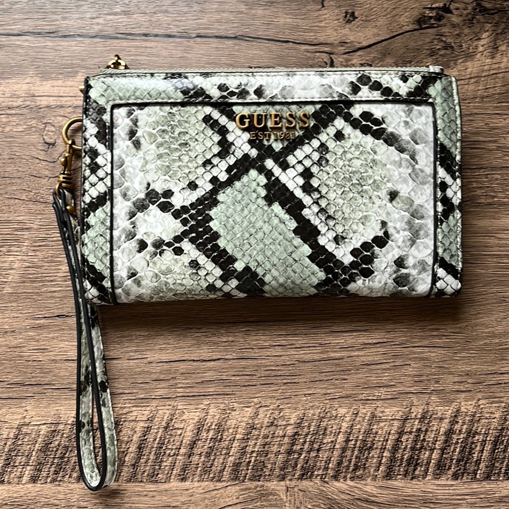 Guess Abey Double zip organizer wallet